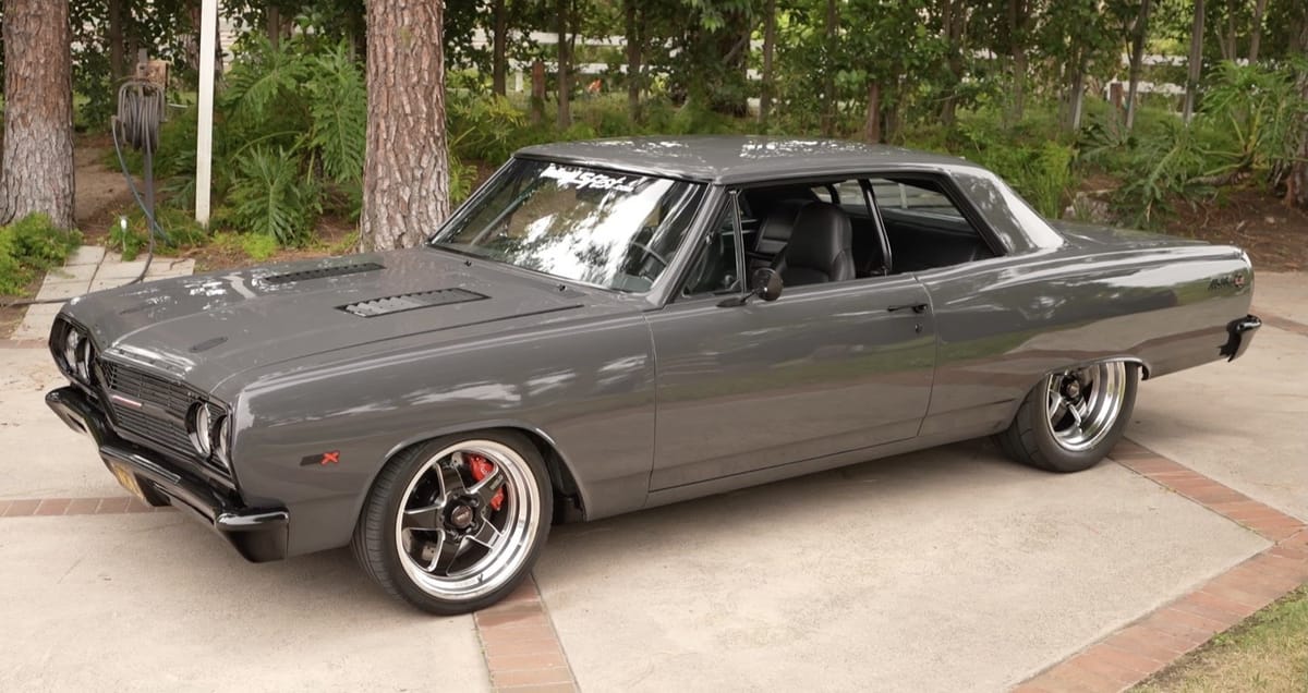 Garage-Built 1965 Chevelle Packs 900 Horsepower of Twin-Turbo