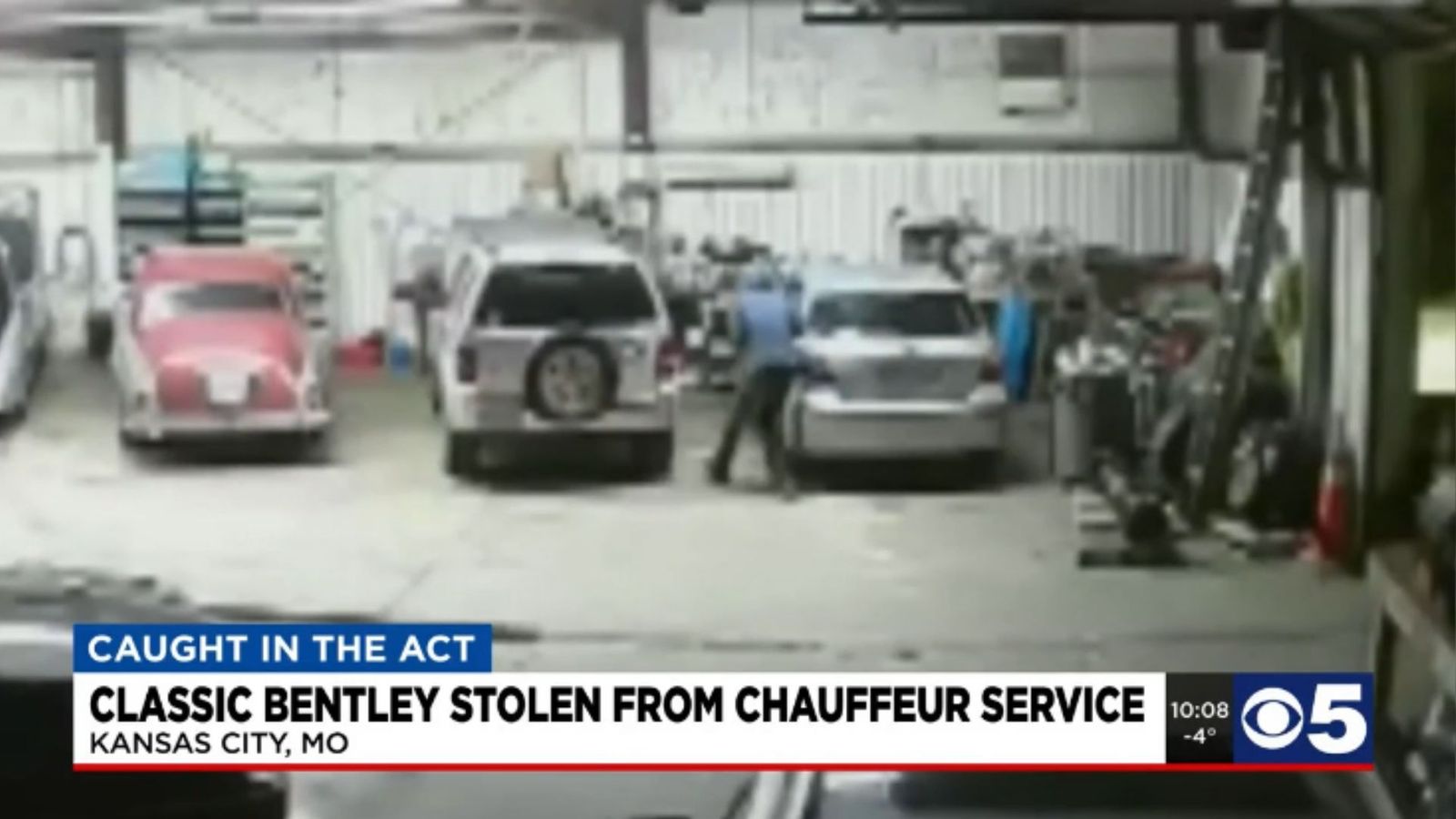 Rare 1954 Bentley Stolen From Kansas City Garage