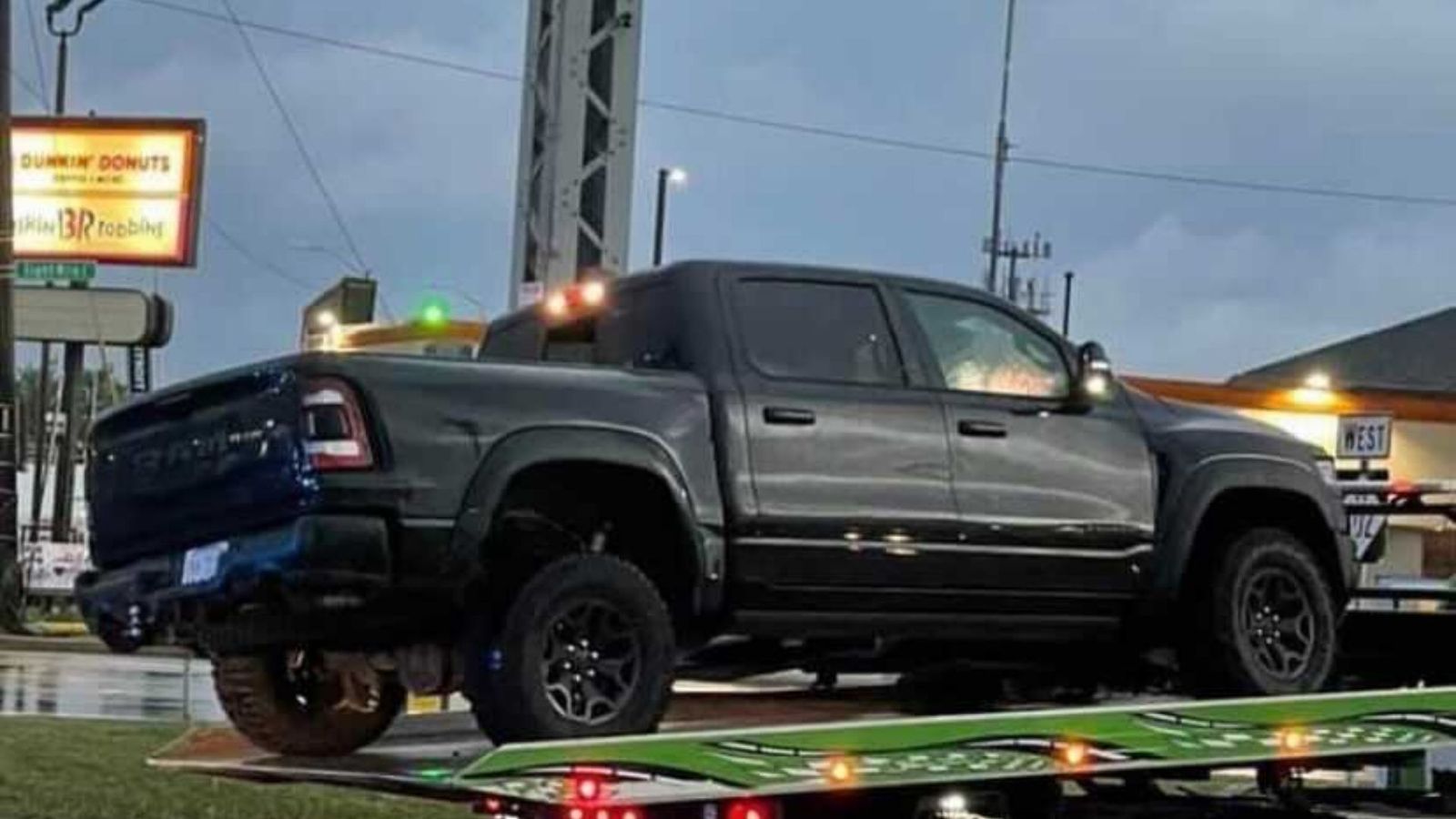 Stolen Ram TRX Leads Police On Chase