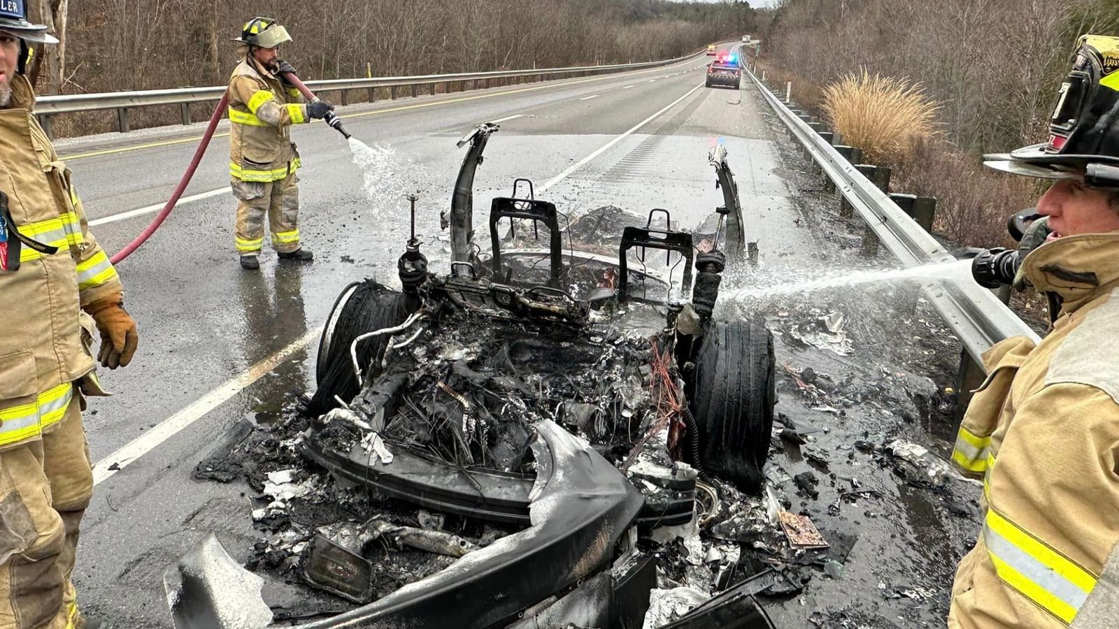 Tesla Model S Burns To Ground In Pennsylvania