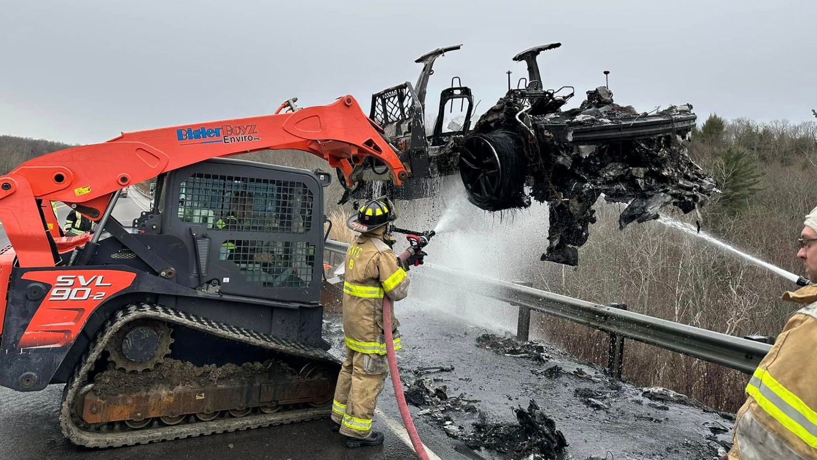 Tesla Model S Burns To Ground In Pennsylvania