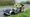 Classic Car Bursts Into Flames On The Road