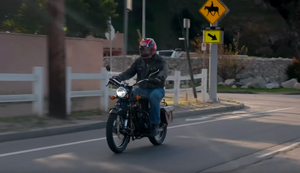 Jay Leno Checks Out Janus Motorcycles