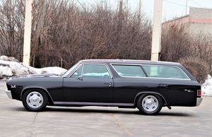 Custom 1967 Chevrolet Chevelle Wagon Will Haul It All