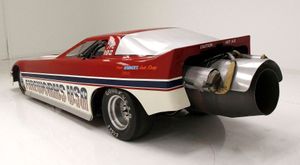 Light A Candle Behind This 1984 Chevrolet Corvette Jet Funny Car
