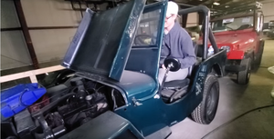 Guy Tries Starting Warehouse Full Of Barn Finds