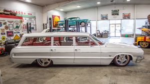 Ride Low And Slow In This 1964 Chevy Impala Wagon