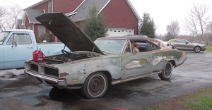 Abandoned 1969 Dodge Charger Finally Drives Under Own Power After 34 Years