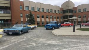 Classic Car Parade Honors Essential Workers