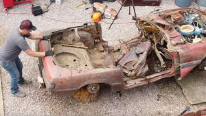Watch The Mazda RX-7 Recovered From River Get Chopped Up