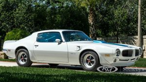 Numbers-Matching 1970 Pontiac Trans Am Heads To Auction Block