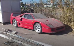 Ferrari F40 With Connection To Sadam Hussein Found By Internet Warriors