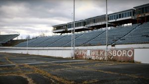 Dale Jr. Helps Clean Up North Wilkesboro Speedway For iRacing Scan
