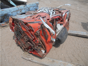 'Christine' 1958 Plymouth Fury Cube Art Recreates Car's Final Form