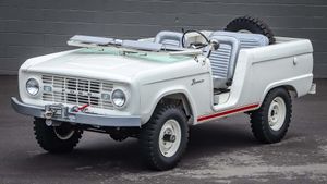 Spark Nostalgia In This Rare 1966 Ford Bronco U13 Roadster