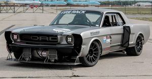 Wild Coyote-Powered 1965 Mustang Widebody Built To Throw Down In X-Cross