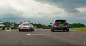 Watch A Porsche 911 Turbo S Race A McLaren 600LT