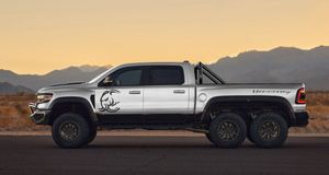 $500K Hennessey Mammoth Is A 1,200-HP Ram TRX 6x6