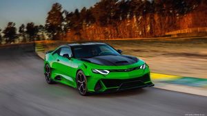 Italian-American Hybrid: Lamborghini-Bodied Camaro Rendering