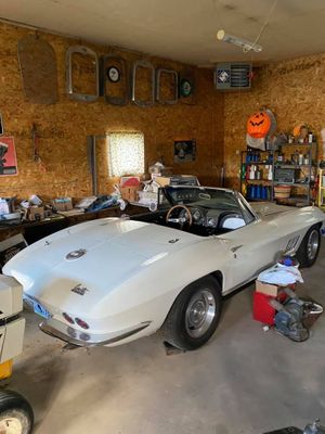 Rare in White: 1967 Corvette Convertible