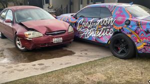 Watch This Dodge Demon Get Totaled By A Drunk Driver