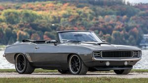 1969 Chevrolet Camaro Convertible Hides An LS7