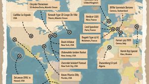 Treasure Map Could Help You Find Famous Lost Cars