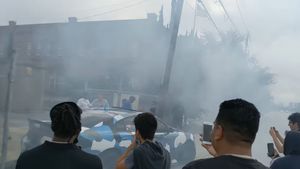 Dodge Charger Plows Into A Crowd