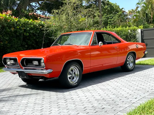 Beautiful Sunburn: 1969 Plymouth Barracuda