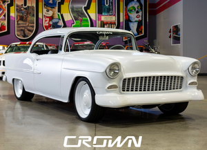 Custom 1955 Bel Air ‘White Abyss’ Is A Tri-Five King