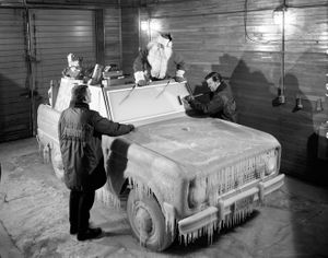 Ford Finds Santa in 1968 Photos