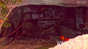 Texas Fire Burns Multiple Classic Cars
