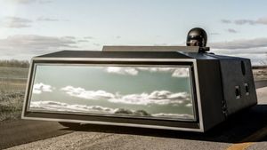 This Car Looks Like A Giant Rearview Mirror