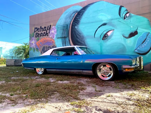 1970 Pontiac Bonneville Low-Rider Is A Rolling Work Of Art