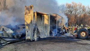 Kansas Shed Fire Destroys Classic Cars