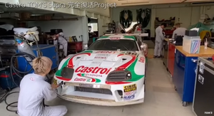 Legendary Mk 4 Supra Race Car Barn Find