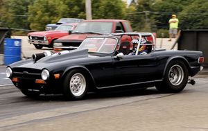 Legendary Turbo V8 TR6 Is A Drag Strip Demon
