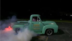 Classic Ford Trucks Doing Burnouts Is What You Need Today