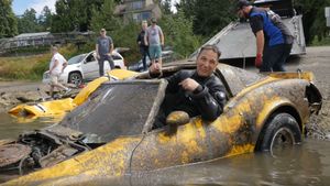 Corvette Found In River Recovered