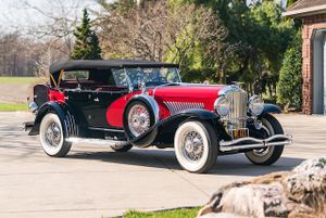 Rare 1933 Duesenberg Model J 'Sweep Panel' Dual-cowl Phaeton LaGrande To Be Sold At Bonham’s Amelia Island Auction
