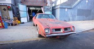 1975 Trans Am Starts Its First Step To Restoration For Father And Son