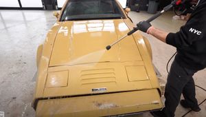 Filthy Bricklin SV-1 Gets Barn Find First Wash in 24 Years