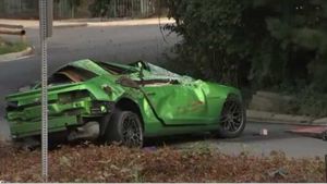 Teenager Destroys Stolen Camaro In DC Wreck