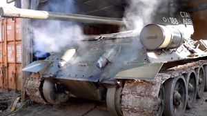 1944 WW2 T-34-85 Tank Comes Back From The Grave