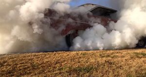 Disheveled Ford Galaxie 500 Rips Intense Burnout After 30 Years Of Sitting