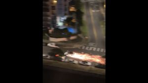 Hawaii Mustang Police Chase Gets Messy