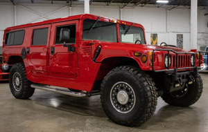 Firehouse Red 1995 AM General Hummer H1 Is A Civilian Beast