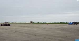 F1 Red Bull Racer Goes Up Against Bugatti Chiron