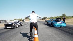Ken Block’s Hoonicorn Races NHRA Corvette