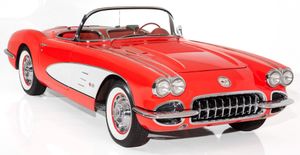 Win A 1958 Chevy Corvette With More Entires As A Motorious Reader